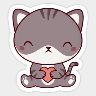 Kawaii Cute Kitten Cat Sticker